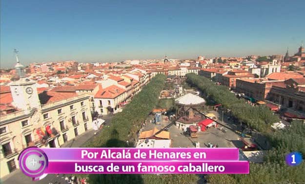 Mas Gente = Por Alcal&aacute; de Henares en busca de un famoso caballero