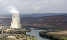 Vista general de la central nuclear de Ascó 2, en Tarragona Vista general de la central nuclear de Ascó 2, en Tarragona