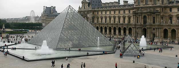 Vista general del Museo del Louvre