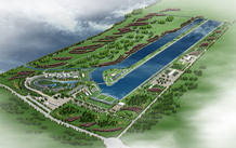 Vista maqueta del Parue de Shunyi