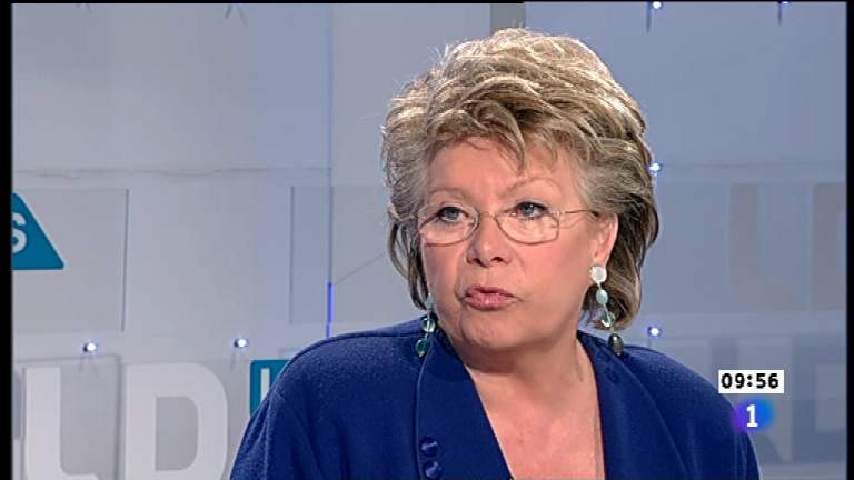 Los desayunos de TVE - Viviane Reding, Vicepresidenta de la Comisi&oacute;n Europea