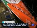 Ir al Video&nbsp;La Volvo se sube a un carguero