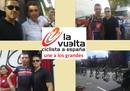 Fotomontaje de grandes ciclistas