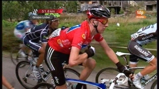 Ver v&iacute;deo  'Vuelta a Espa&ntilde;a. Etapa 13: Sarria - Ponferrada - 02/09/11. Primera parte'