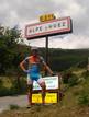 En la cima del Alpe dhuez. Puerto m&iacute;tico del Tour de Francia.