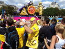 En el Tour de Francia 2011.