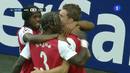Ir al Video&nbsp;Walcott adelanta al Arsenal (1-0)