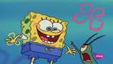Imagen del  v&iacute;deo de Bob Esponja en ingl&eacute;s titulado Walking small