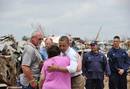 Fotogaleria: Obama visita la zona devastada por un tornado en Oklahoma