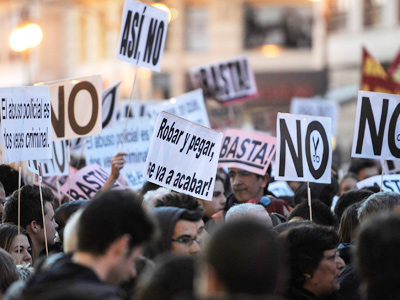 Wert achaca los disturbios de Valencia a gente "ajena" a los estudiantes