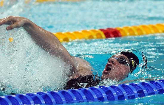 Wildeboer se clasifica para la final de 100 metros espalda