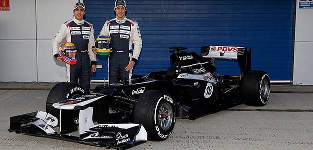 Williams presenta el FW34 que pilotar&aacute;n Maldonado y Bruno Senna
