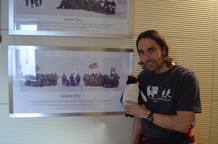 Carlos Pobes en la base Amundsen-Scott Carlos Pobes en la base Amundsen-Scott