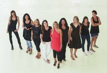 Xantal Llavina i les col&middot;laboradores del Directe 4.0