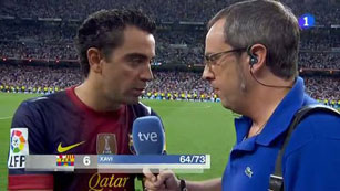 Ver v&iacute;deo  'Xavi: "Entramos un poco fr&iacute;os al partido y lo hemos pagado"'