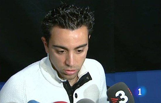 Ver v&iacute;deo  'Xavi: 'Es una pena no haber marcado''