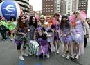 Atuendos de los m&aacute;s variopintos para participar en la San Silvestre m&aacute;s multitudinaria.