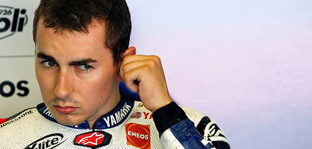 Jorge Lorenzo, piloto de Yamaha.