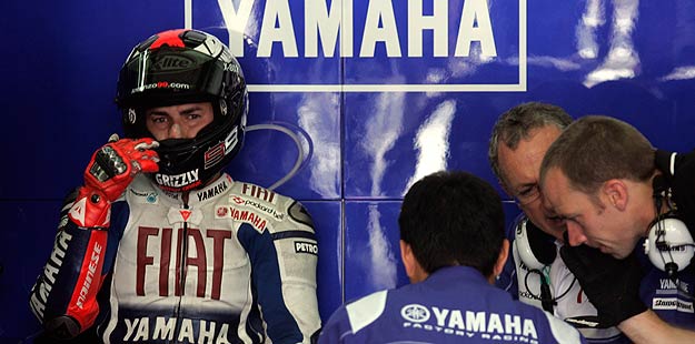 Jorge Lorenzo ha renovado recientemente por la escuder&iacute;a Yamaha.