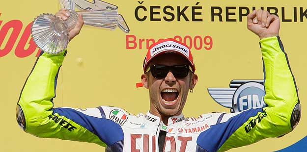 Valentino Rossi tiene 50 puntos de ventaja sobre Jorge Lorenzo.