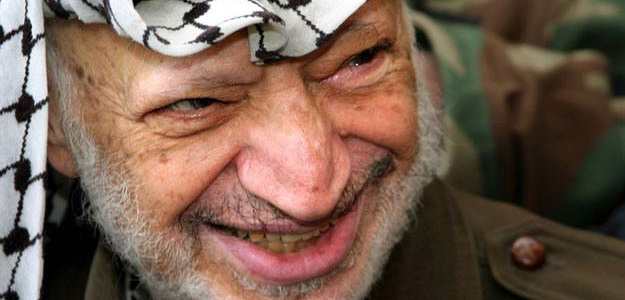 El líder palestino Yaser Arafat en una imagen de archivo.