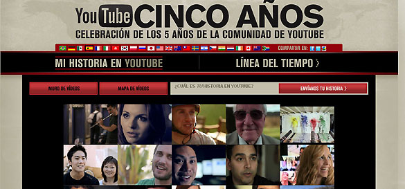 YouTube cumple cinco a&ntilde;os