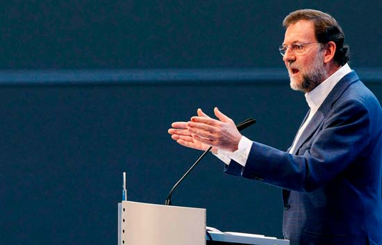 Rajoy critica en la Convenci&oacute;n de Cantabria la pol&iacute;tica econ&oacute;mica