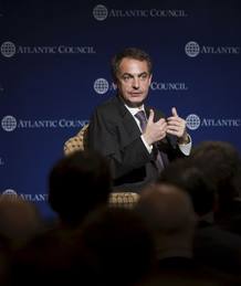 ZAPATERO EN EL CONSEJO ATL&Aacute;NTICO