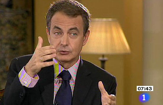 Zapatero defiende la ley de econom&iacute;a sostenible