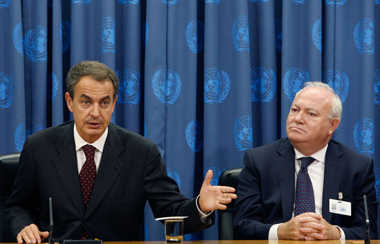 Zapatero anuncia que har&aacute; una gira en octubre por Oriente Pr&oacute;ximo tras reunirse con Obama