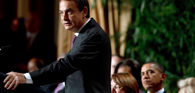 ZAPATERO EN EL 58 DESAYUNO NACIONAL DE ORACI&Oacute;N