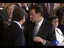 Ir al Video&nbsp;Zapatero y Rajoy apoyan la reforma de los tratados en los actos del d&iacute;a de la Constituci&oacute;n
