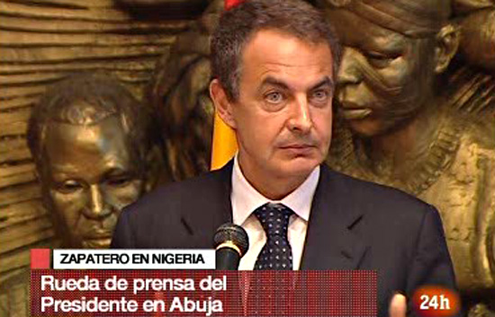 Zapatero responde a Ord��ez y a Trichet: Una cosa es opinar como experto y otra gobernar