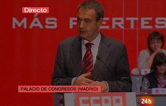 Zapatero se compromete a luchar contra el paro