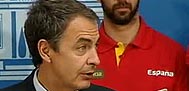Zapatero: "Sois leyenda para los españoles"