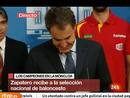 Ir al Video&nbsp;Zapatero: "Sois leyenda"