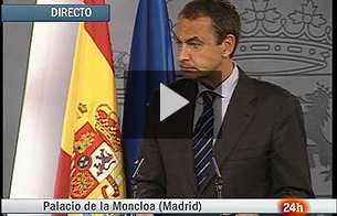 Ver v&iacute;deo  'Zapatero sube a 100.000 euros la garant&iacute;a de dep&oacute;sitos'