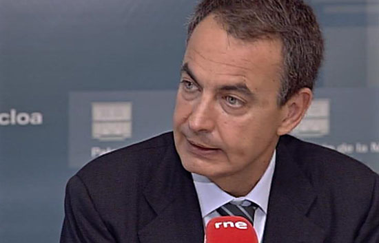 Zapatero sobre el paro: "Uno de los mejores junios"
