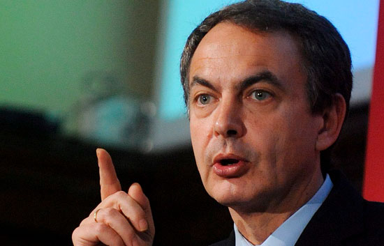 Zapatero viaja a Londres para reunirse con Gordon Brown