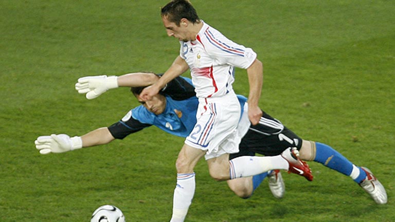 Zidane 'jubil&oacute;' a los bajitos de Aragon&eacute;s (Alemania'06)