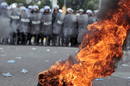 Ir a Fotogaleria &nbsp;Violentas protestas en Tegucigalpa