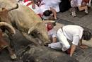 Ir a Fotogaleria &nbsp;Las mejores im&aacute;genes del quinto encierro de San Ferm&iacute;n 2012, de Fuente Ymbro