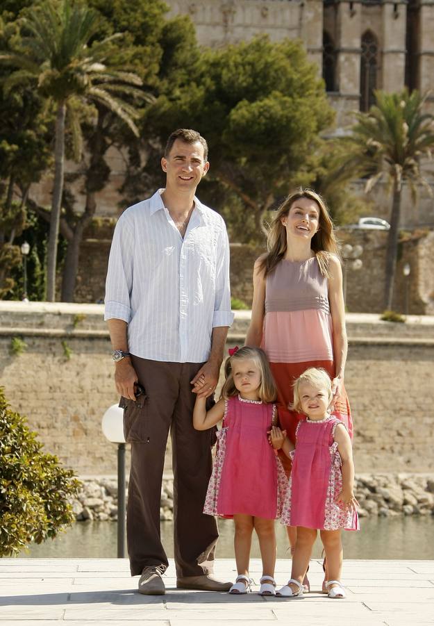 Ir a Fotogaleria &nbsp;Los Pr&iacute;ncipes de Asturias en Mallorca
