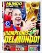 Ir a Fotogaleria &nbsp;La victoria de 'La Roja' en la prensa