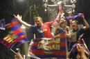 Ir a Fotogaleria &nbsp;Las mejores im&aacute;genes de la celebraci&oacute;n de la Liga del Barcelona