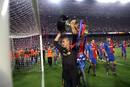 Ir a Fotogaleria &nbsp;El Bar&ccedil;a celebra la Liga y la Copa en casa