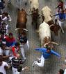 Ir a Fotogaleria &nbsp;Las mejores im&aacute;genes del tercer encierro de los sanfermines 2012, de Cebada Gago
