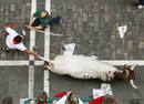 Ir a Fotogaleria &nbsp;Las im&aacute;genes del primer encierro de San Ferm&iacute;n 2011