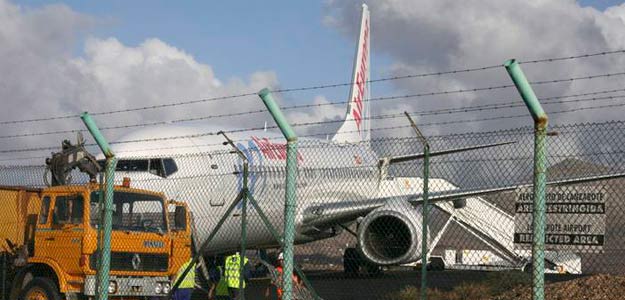 Ir a Fotogaleria &nbsp;Susto en el aeropuerto de Lanzarote