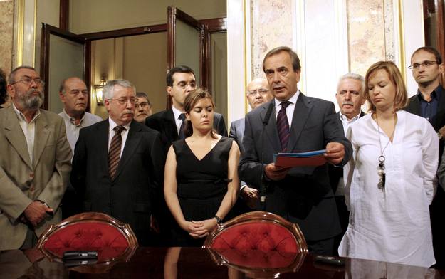 Ir a Fotogaleria &nbsp;Condena del atentado de ETA en Calvi&aacute;
